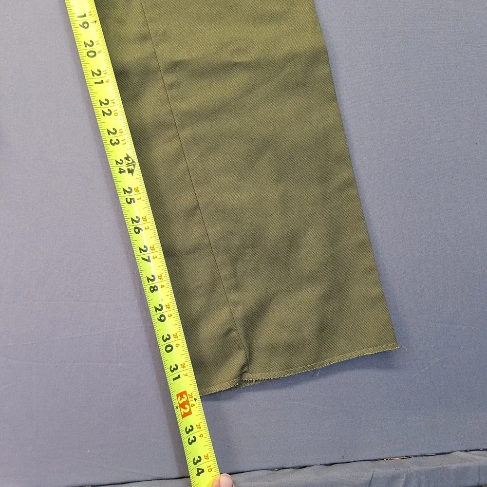 Boy Scouts of America BSA Uniform Pants Olive Green Size 12 Waist 26 Vintage USA